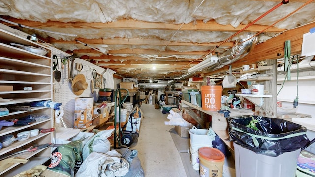516 Letcher Ave, Lebanon, TN 37087 - view of unfinished below grade area