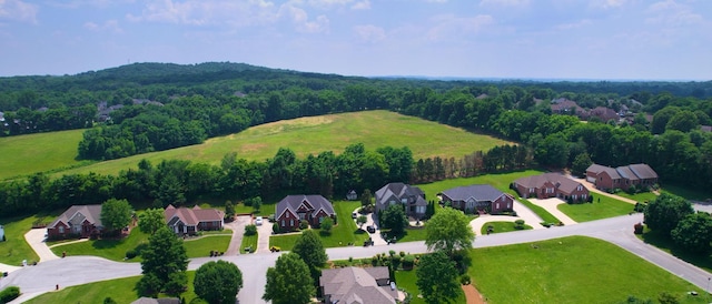 516 Letcher Ave, Lebanon, TN 37087 - aerial view of residential area featuring a heavily wooded area