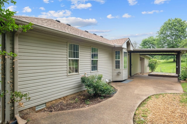 97 Whitefield Ln, Carthage, TN 37030 - view of home's exterior featuring a shingled roof