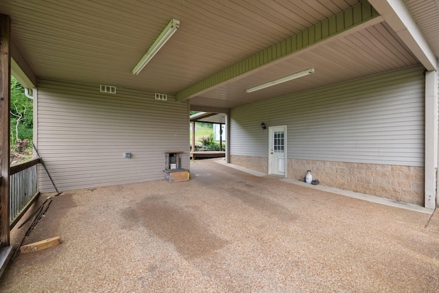 97 Whitefield Ln, Carthage, TN 37030 - view of patio / terrace featuring an attached carport