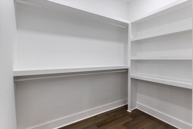 312 N Main St, Dickson, TN 37055 - walk in closet featuring dark wood finished floors