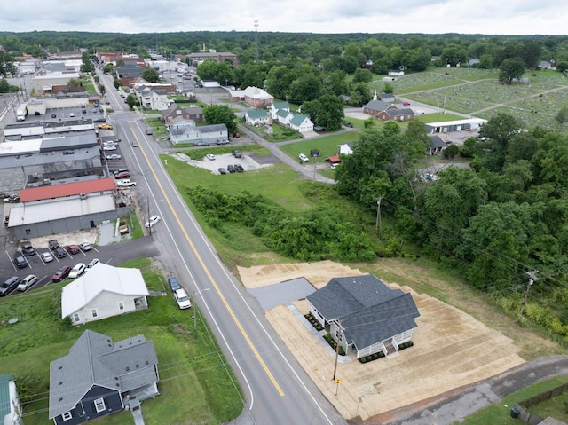 312 N Main St, Dickson, TN 37055 - aerial overview of property's location