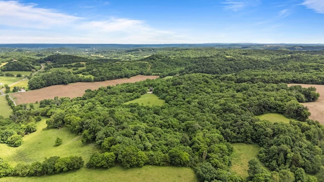 2223 Simmons Ridge Rd, Cornersville, TN 37047 - aerial view of a heavily wooded area