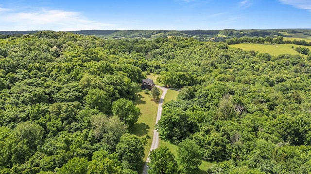 2223 Simmons Ridge Rd, Cornersville, TN 37047 - drone / aerial view of a heavily wooded area