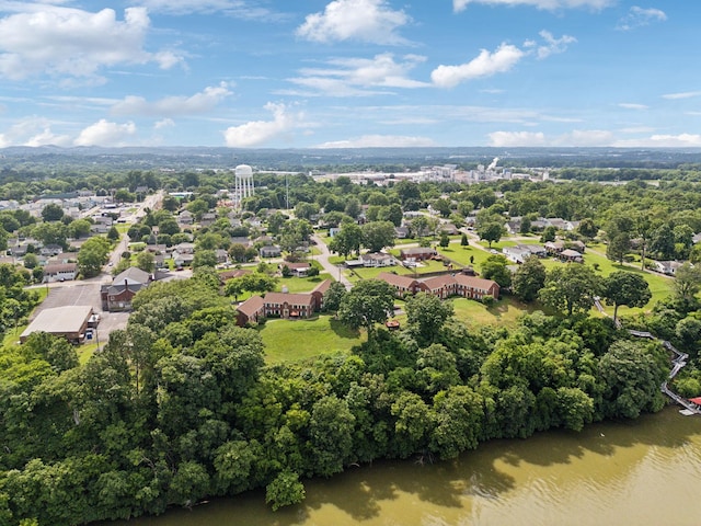 511 Jones St Unit C3, Old Hickory, TN 37138 - aerial view of residential area with a large body of water and a tree filled landscape
