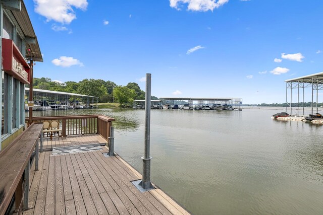 511 Jones St Unit C3, Old Hickory, TN 37138 - dock featuring a water view