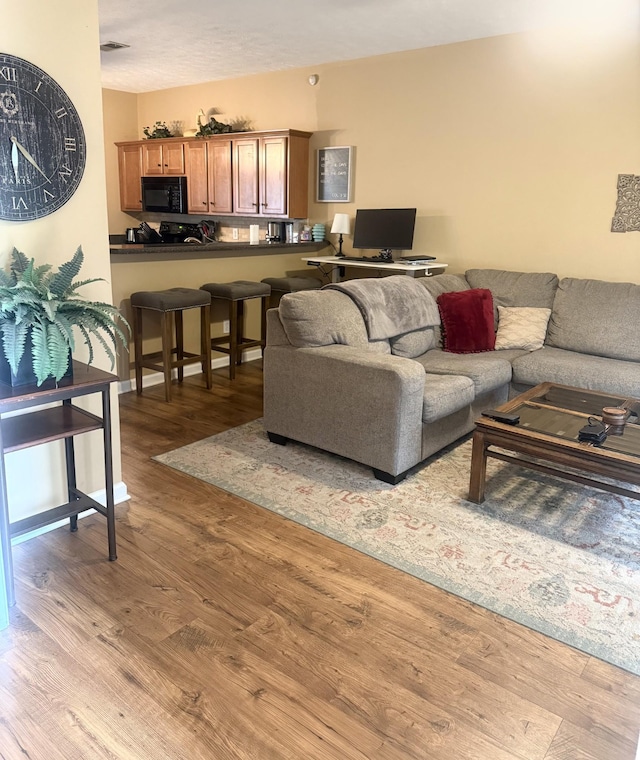 284 Meigs Dr Unit C19, Murfreesboro, TN 37128 - living area with wood finished floors