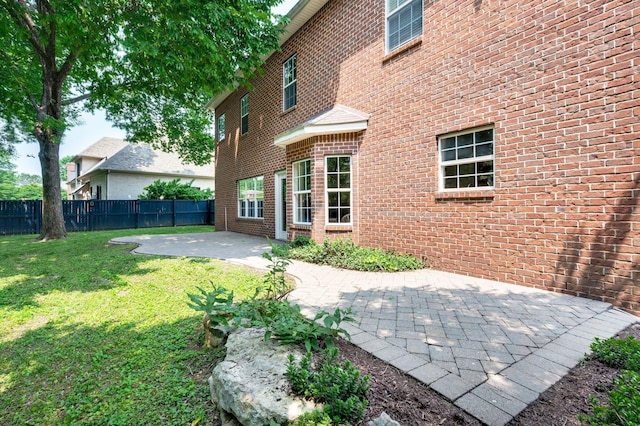 3113 Friars Bridge Pass, Franklin, TN 37064 - back of house featuring a patio area and brick siding