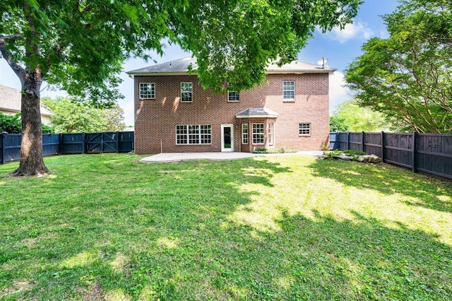 3113 Friars Bridge Pass, Franklin, TN 37064 - back of property with a patio area and brick siding