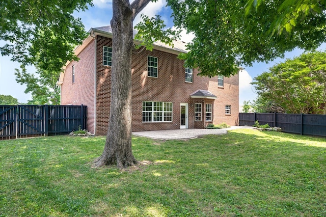 3113 Friars Bridge Pass, Franklin, TN 37064 - back of house with a patio and brick siding