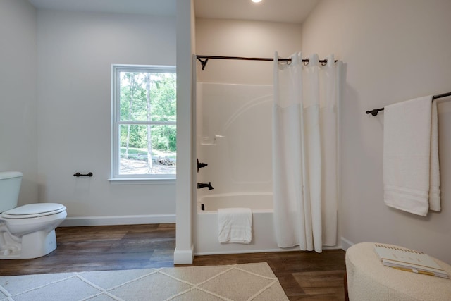 766 Billy Wynn Rd, Dickson, TN 37055 - bathroom with toilet, wood finished floors, and plenty of natural light