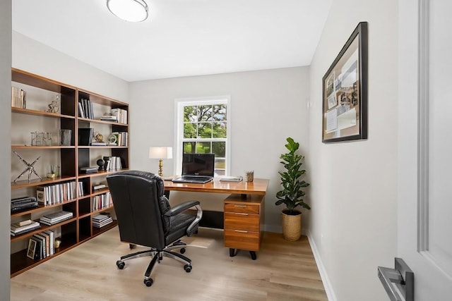 4044 Brick Church Pike, Nashville, TN 37207 - office with light wood-type flooring and baseboards