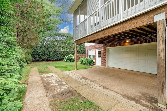 517 Ridgestone Dr, Franklin, TN 37064 - garage featuring driveway