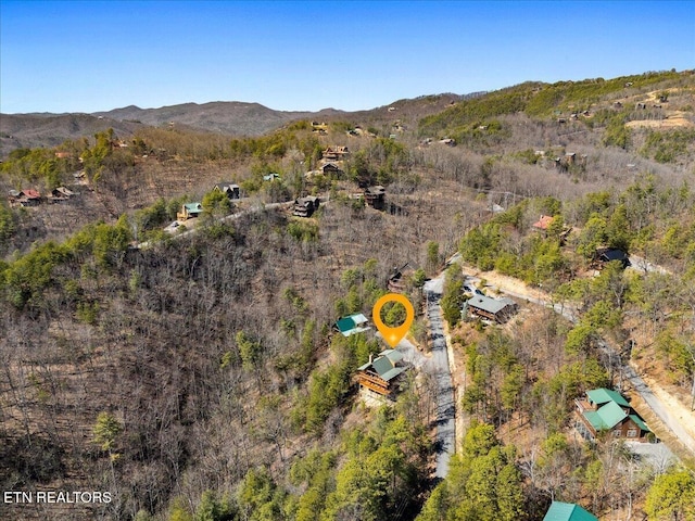 2732 Heather Ln Way, Sevierville, TN 37862 - aerial view of a mountainous background