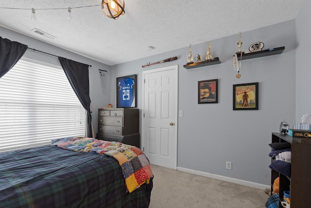 373 Baronswood Dr, Nolensville, TN 37135 - carpeted bedroom featuring baseboards and a textured ceiling