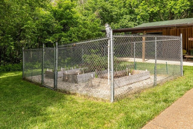 460 Whistler Cv, Franklin, TN 37067 - view of yard with a vegetable garden