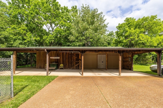 460 Whistler Cv, Franklin, TN 37067 - view of parking / parking lot with an exterior structure