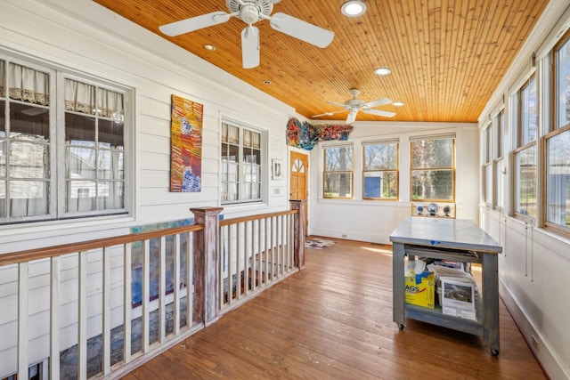 4430 Brush Hill Rd, Nashville, TN 37216 - sunroom featuring lofted ceiling