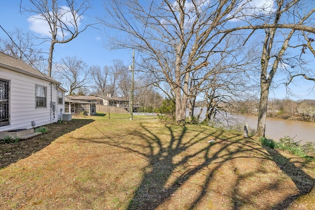 4430 Brush Hill Rd, Nashville, TN 37216 - view of green lawn with a water view