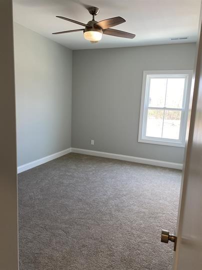 1451 Rebecca Johns Dr, Murfreesboro, TN 37128 - carpeted spare room featuring ceiling fan and baseboards