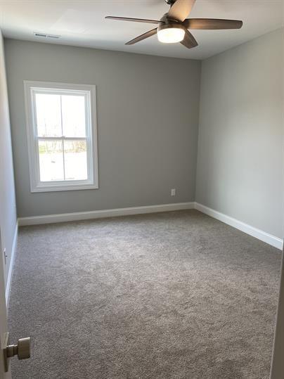 1451 Rebecca Johns Dr, Murfreesboro, TN 37128 - unfurnished room with a ceiling fan, carpet, and baseboards