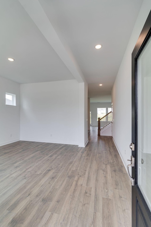 529 Little Penny Dr, Smyrna, TN 37167 - spare room with healthy amount of natural light, light wood finished floors, and recessed lighting