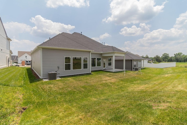 529 Little Penny Dr, Smyrna, TN 37167 - back of house featuring a lawn and a patio