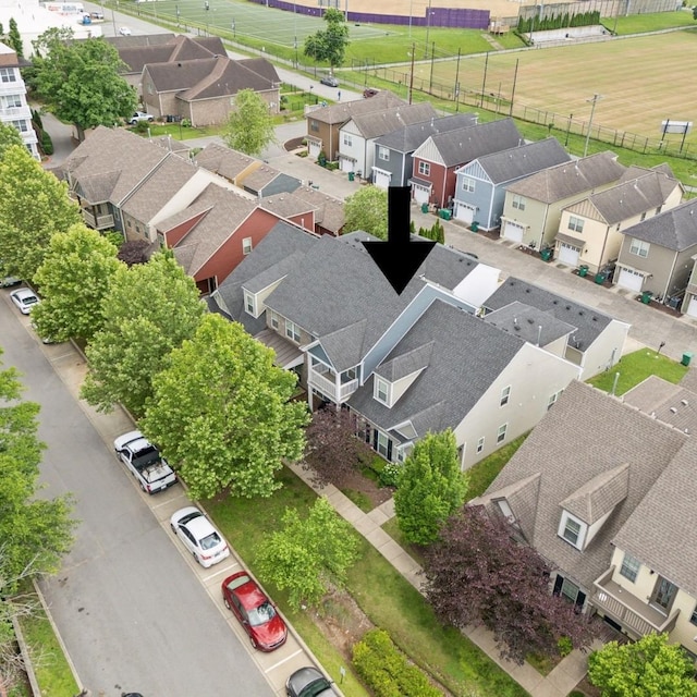 212 Walden Village Ln, Nashville, TN 37210 - aerial view of residential area