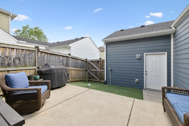 212 Walden Village Ln, Nashville, TN 37210 - view of patio / terrace featuring a grill