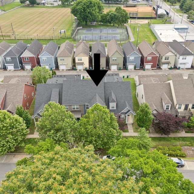 212 Walden Village Ln, Nashville, TN 37210 - aerial view of residential area