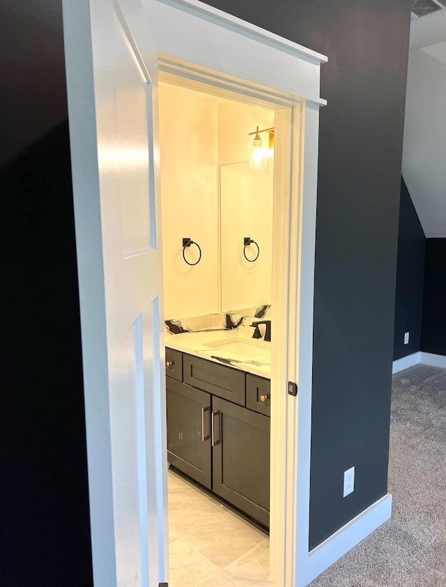 691 Compton Rd, Murfreesboro, TN 37130 - bathroom with vanity and baseboards