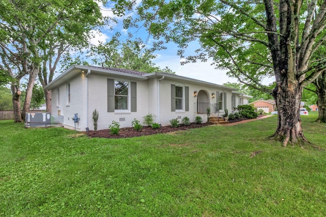 2302 Surrey Dr, Murfreesboro, TN 37129 - ranch-style house featuring brick siding and a front lawn
