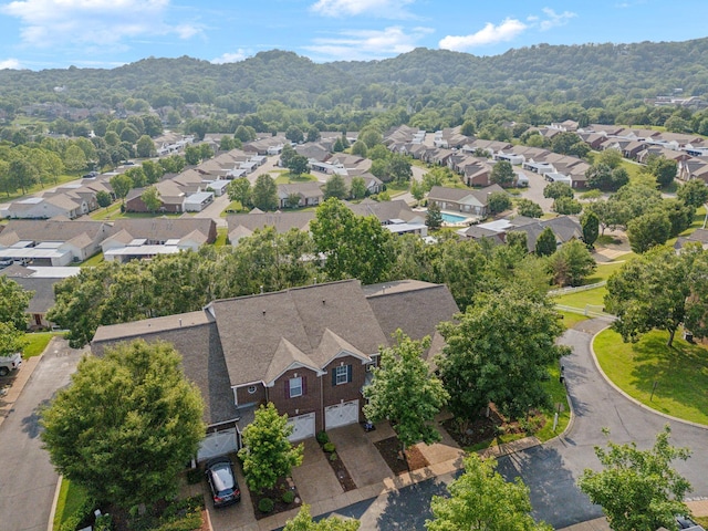 1816 Brentwood Pointe, Franklin, TN 37067 - aerial view of residential area with a mountain backdrop
