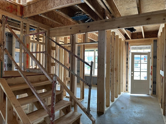 953 Pleasant Ridge Run, Mount Juliet, TN 37122 - miscellaneous room with plenty of natural light and stairs