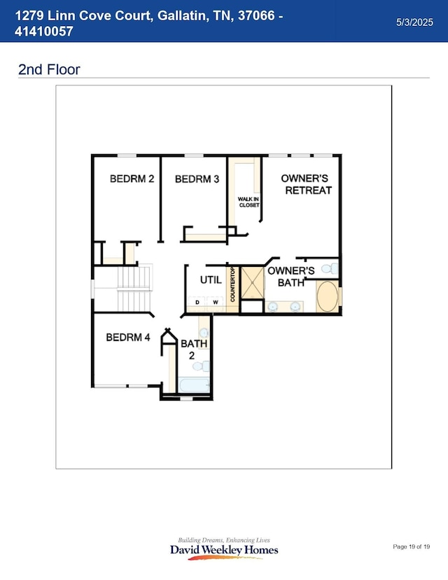 1279 Linn Cove Ct, Gallatin, TN 37066 - floor plan / room layout