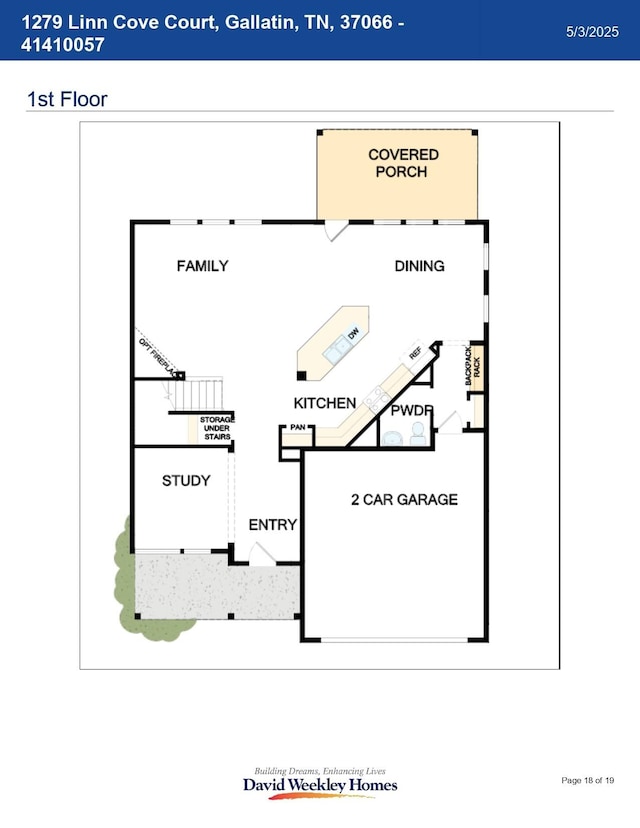 1279 Linn Cove Ct, Gallatin, TN 37066 - room layout