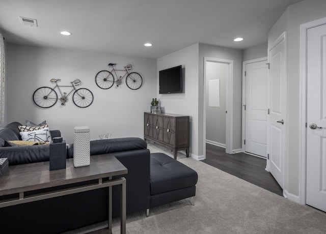 4038 Gaskill Dr Unit 113B, Smyrna, TN 37167 - carpeted living room featuring recessed lighting and baseboards