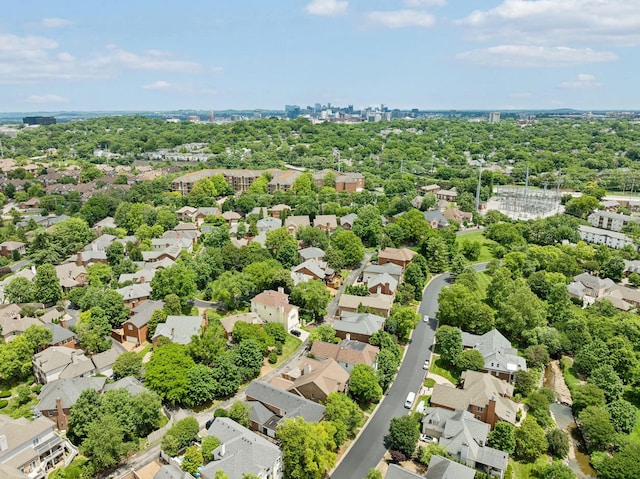327 Whitworth Way, Nashville, TN 37205 - aerial view of residential area featuring a tree filled landscape