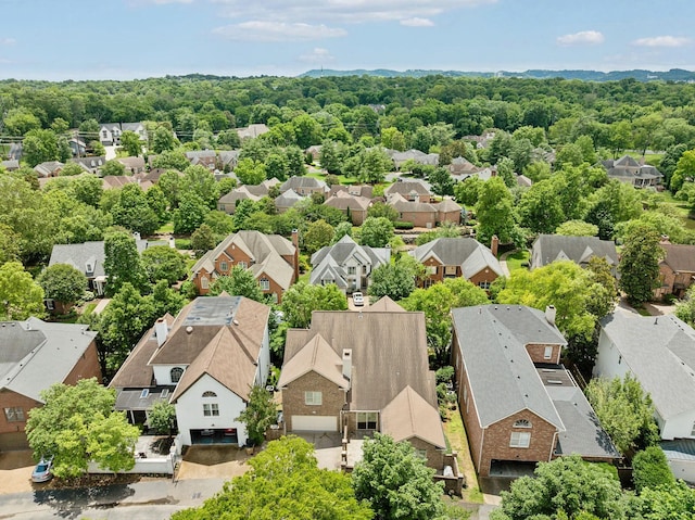 327 Whitworth Way, Nashville, TN 37205 - aerial perspective of suburban area