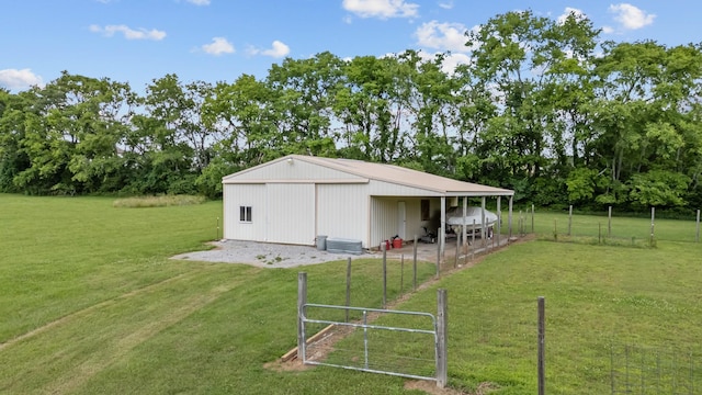 1010 Saint Blaise Trl, Gallatin, TN 37066 - view of pole building with view of wooded area