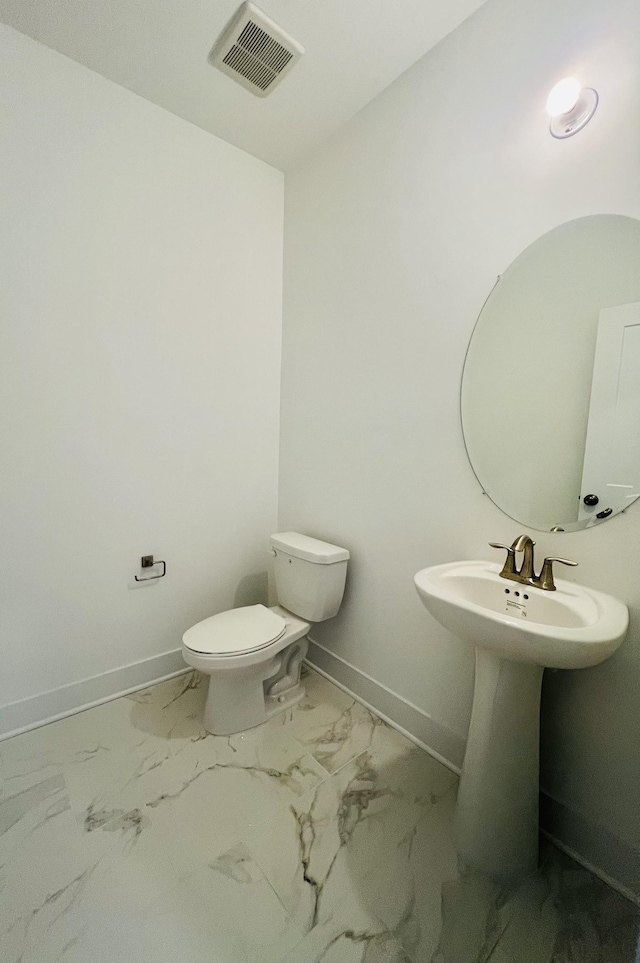 310 Carver Ln, Lebanon, TN 37087 - bathroom featuring marble finish floors and toilet