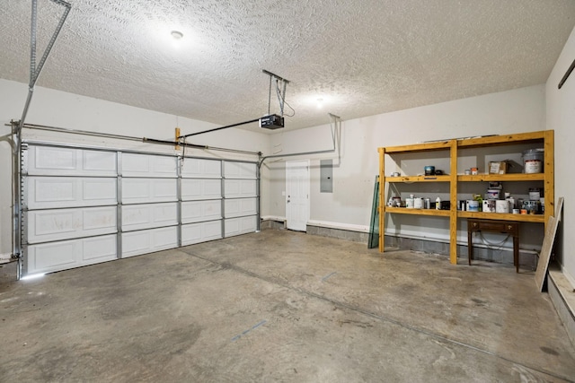 1006 Aretha Dr, Murfreesboro, TN 37128 - garage featuring electric panel and baseboards
