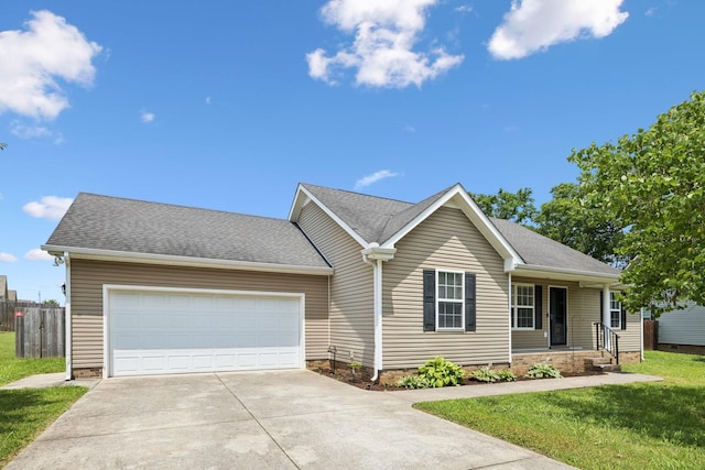 1006 Aretha Dr, Murfreesboro, TN 37128 - ranch-style house featuring concrete driveway and an attached garage