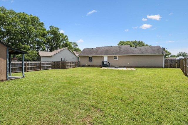 1006 Aretha Dr, Murfreesboro, TN 37128 - rear view of house featuring crawl space and a patio