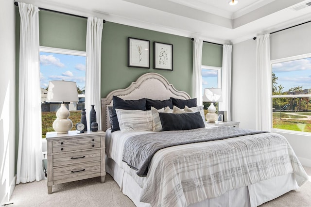 2481H Hamilton Ln, Lebanon, TN 37087 - bedroom with light carpet and ornamental molding