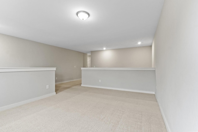 3368 Vinemont Dr, Thompsons Station, TN 37179 - finished below grade area with carpet floors, recessed lighting, and baseboards