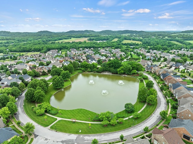 3368 Vinemont Dr, Thompsons Station, TN 37179 - aerial view of residential area featuring a nearby body of water