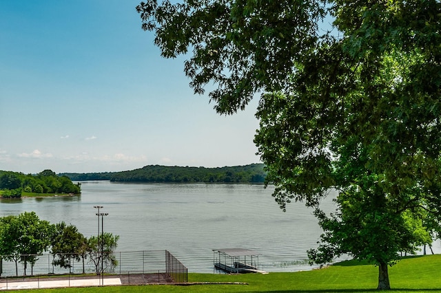 1234 Windsor Dr, Gallatin, TN 37066 - water view featuring a dock