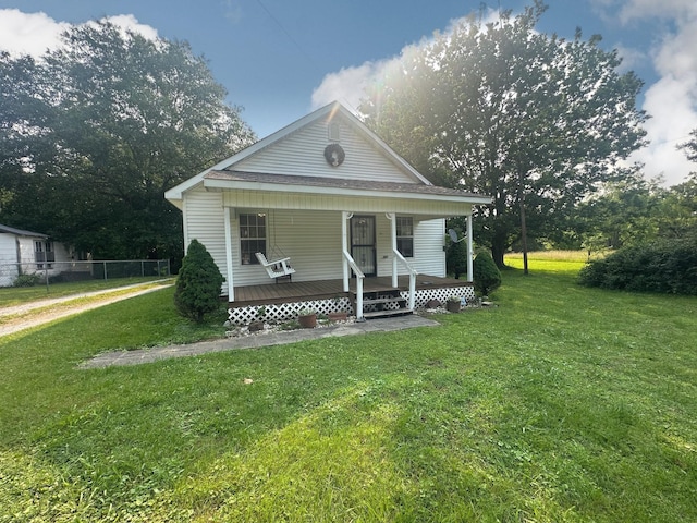 130 Post Oak Ave, Camden, TN 38320 - view of front of property with a porch