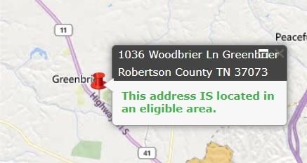 1036 Woodbrier Ln, Greenbrier, TN 37073 - map / location